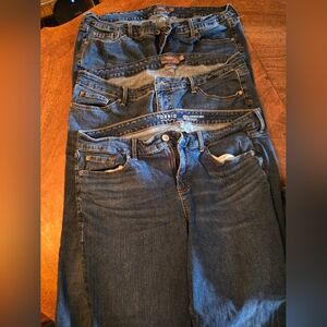 3 pair Torrid Boyfriend Ankle Classic Denim Jeans Collection